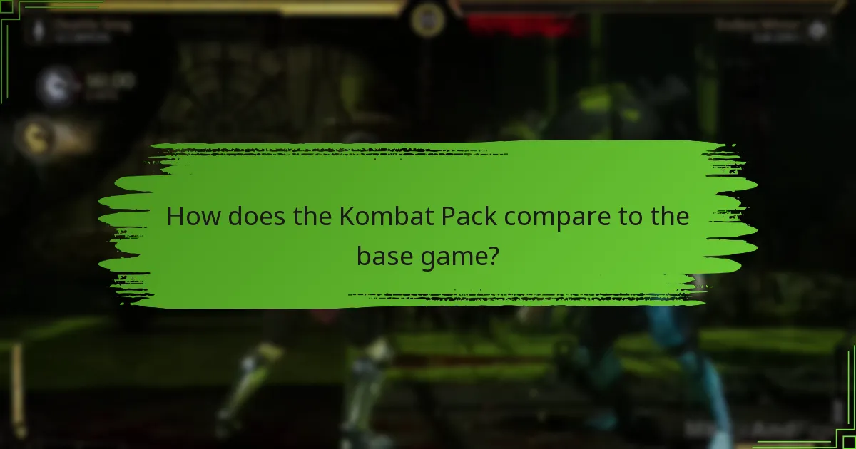 What exclusive content is available in the Kombat Pack?
