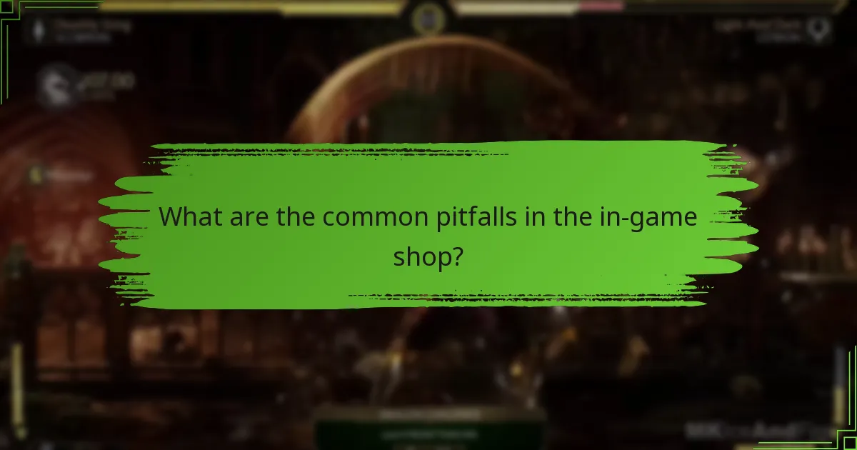 How do in-game shop mechanics compare to other fighting games?