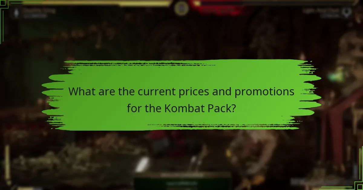 Which platforms support the Mortal Kombat 11 Kombat Pack?