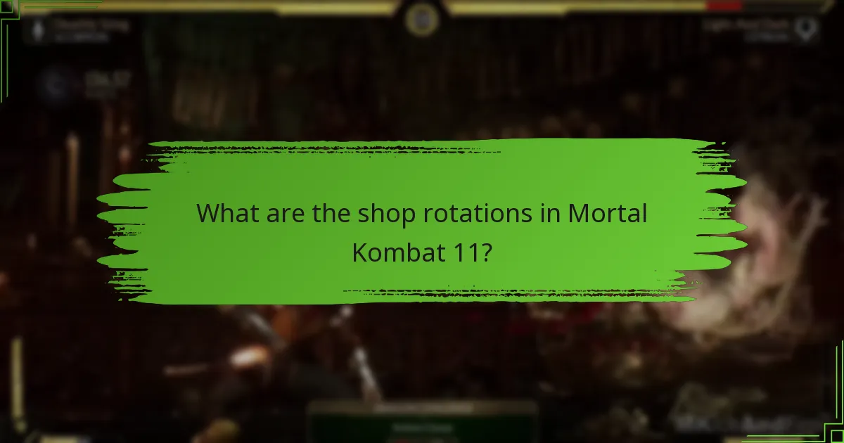 How do shop rotations compare to other in-game purchase systems?